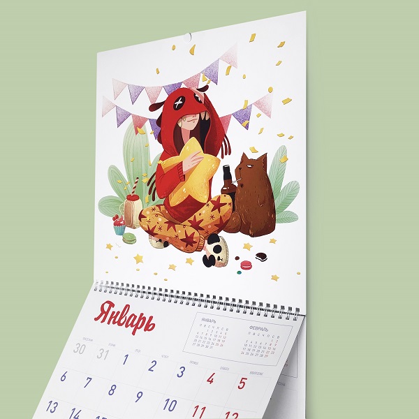 Преимущества квартальных календарей