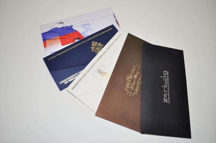 Материалы для фирменных конвертов